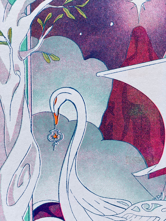 Silmarillion Riso Print