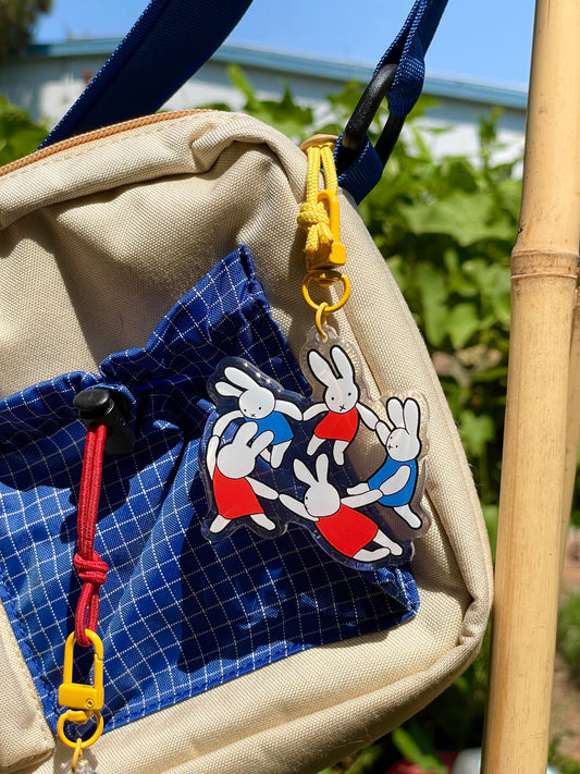 Miffy Dancers Keychain