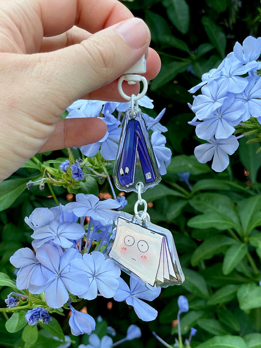 Zine Keychain