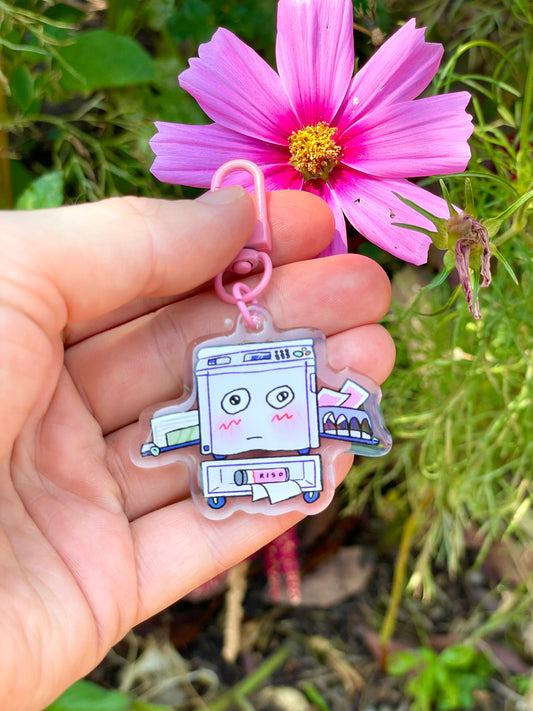 Risograph Keychain