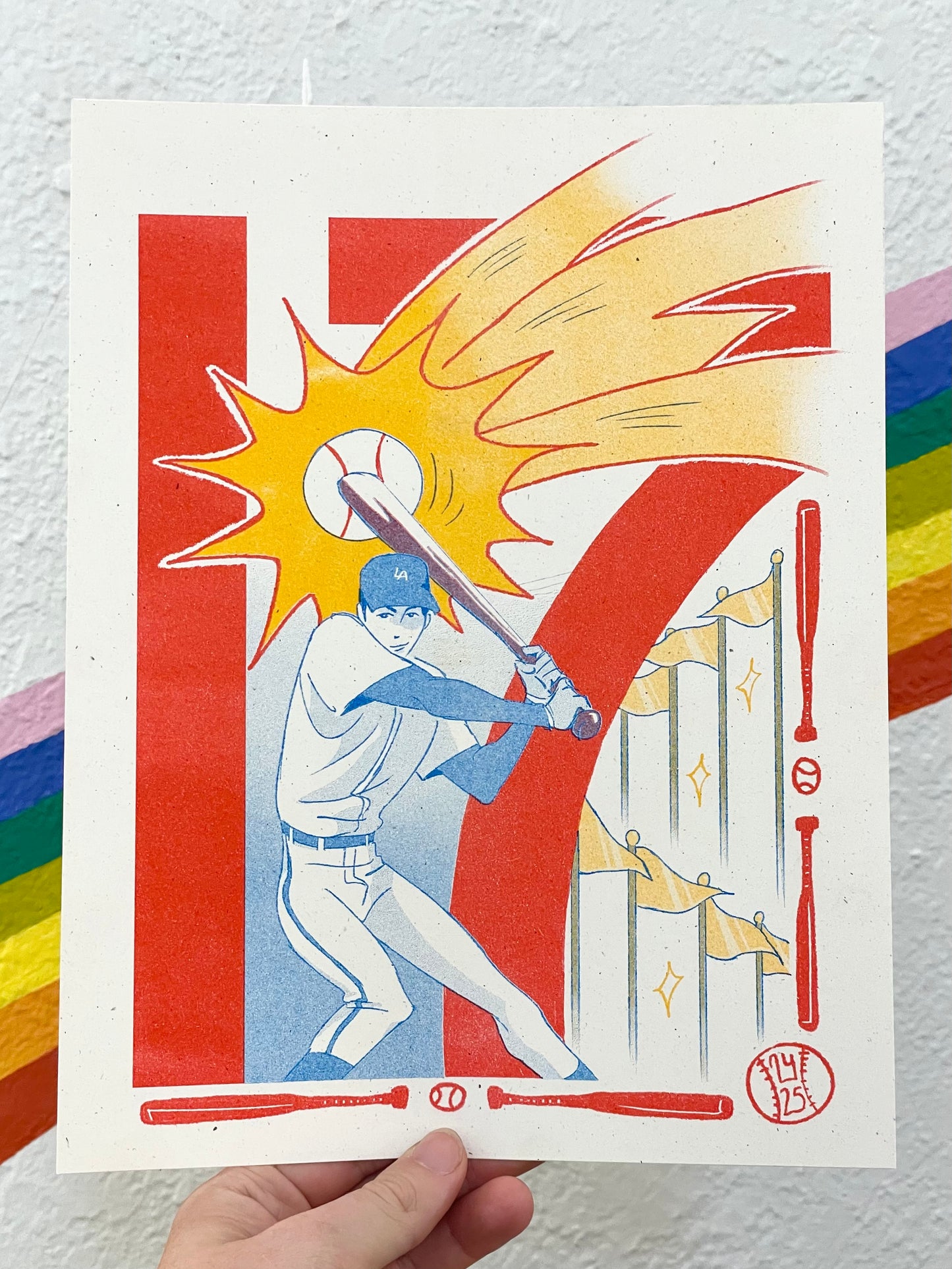 Shohei Otani Riso Print