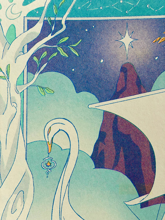 Silmarillion Riso Print