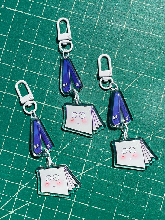 Zine Keychain