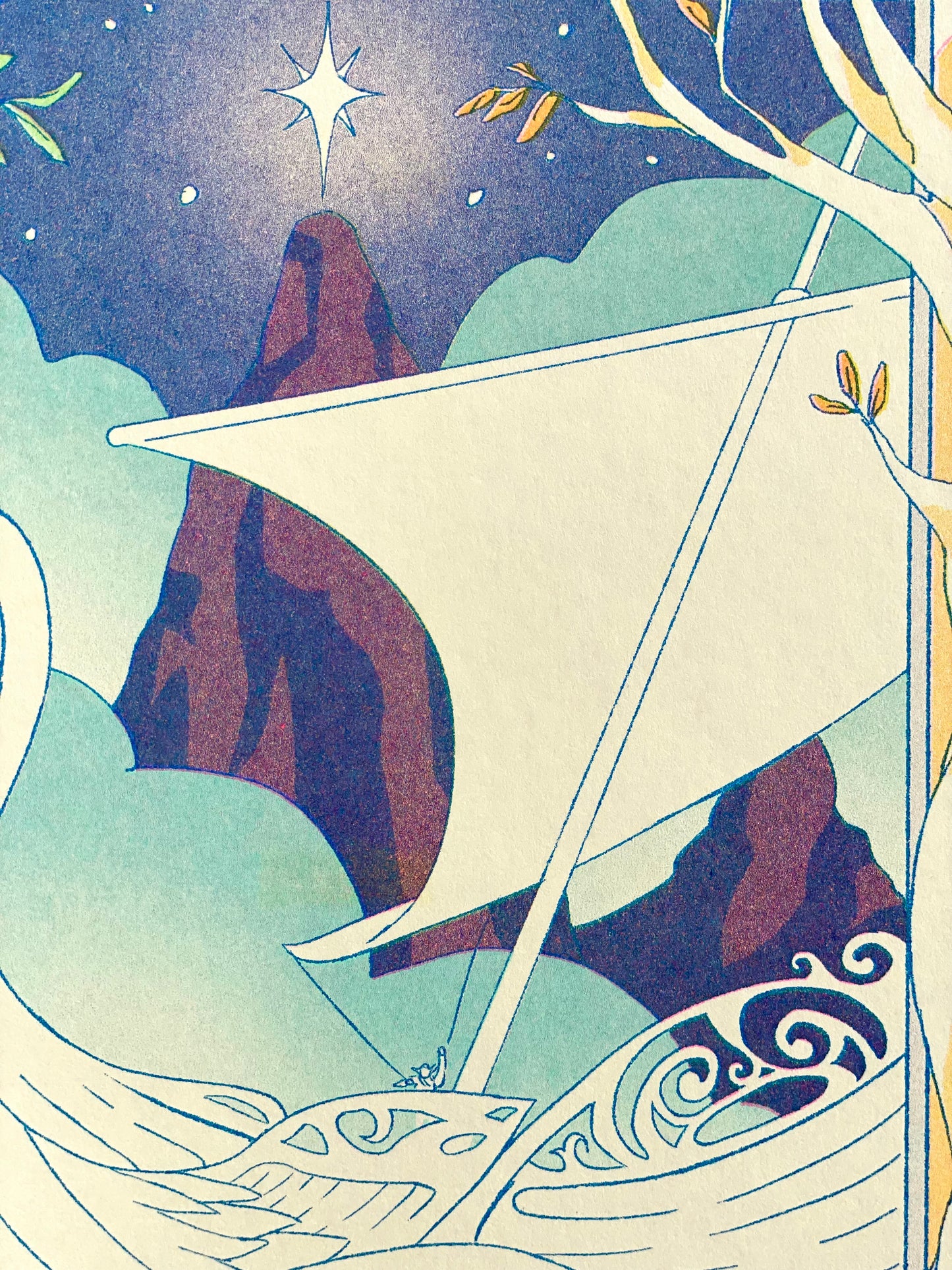 Silmarillion Riso Print