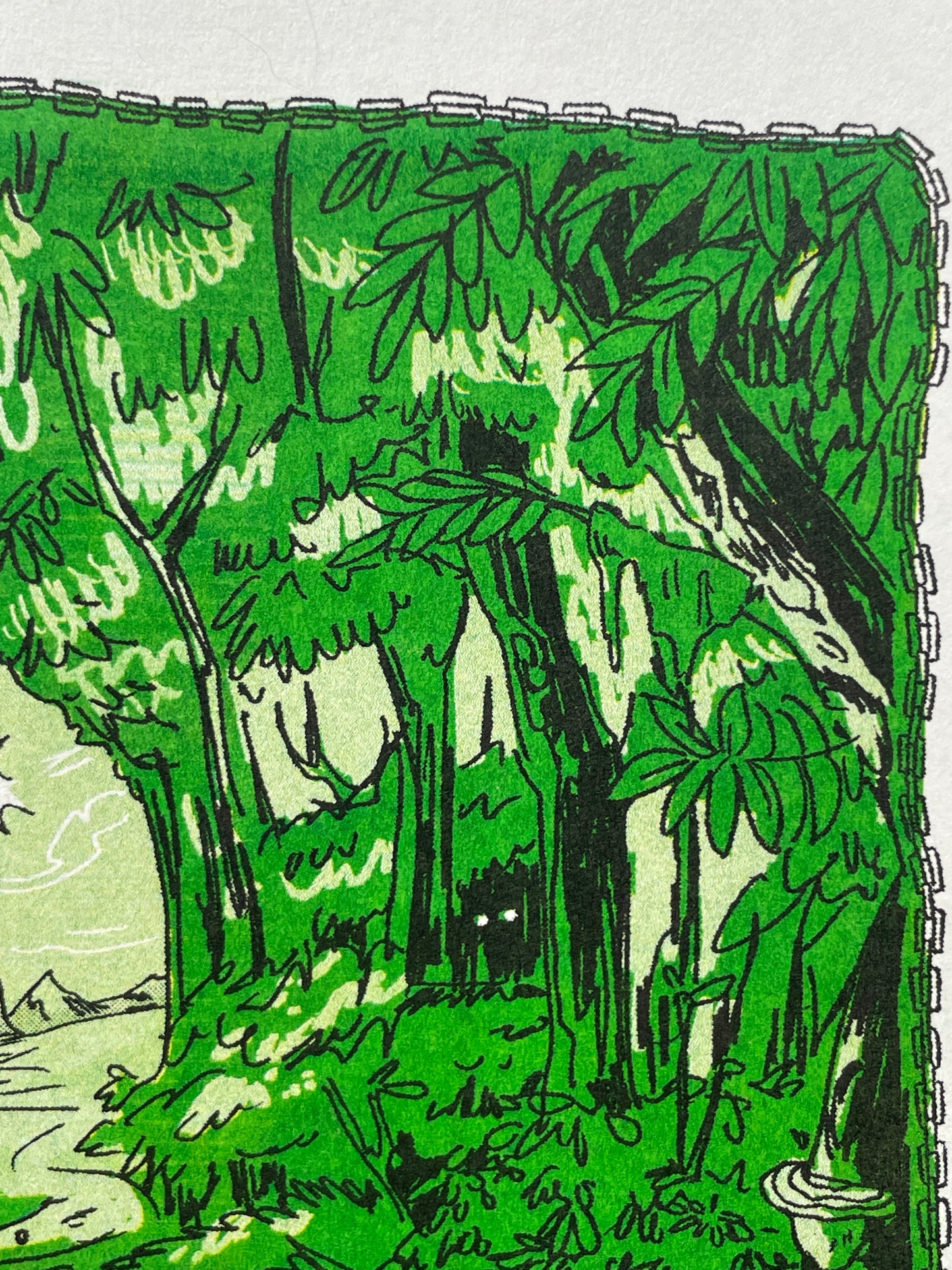 Lord of the Rings Riso Print