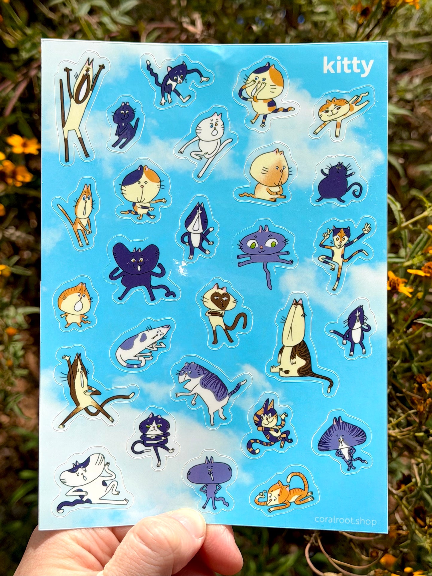 Kitty Sticker Sheet