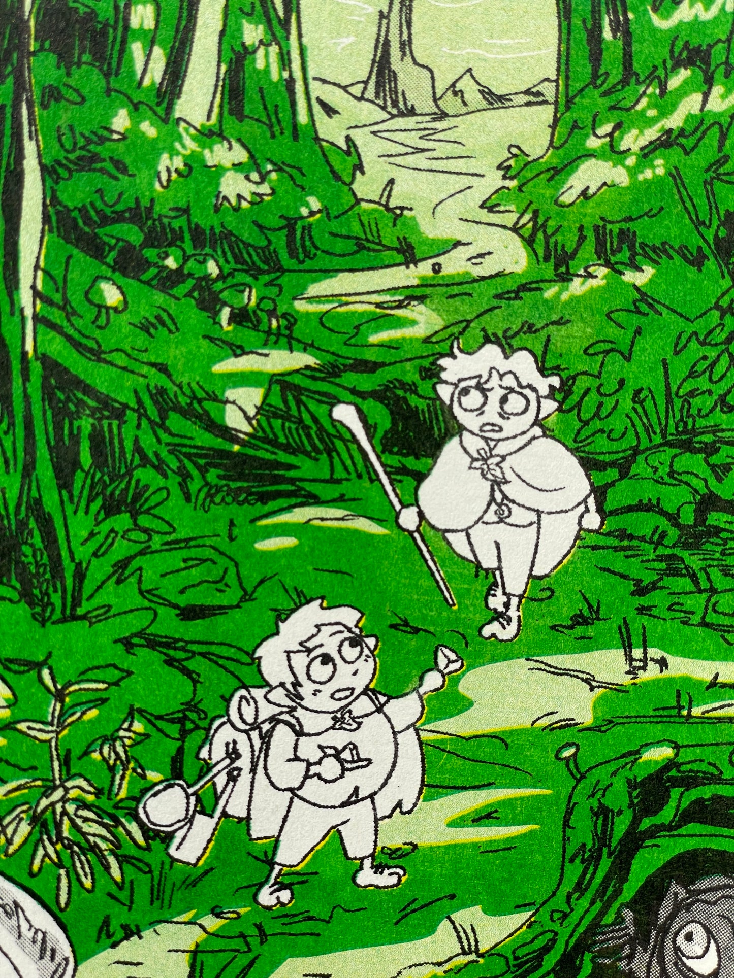 Lord of the Rings Riso Print