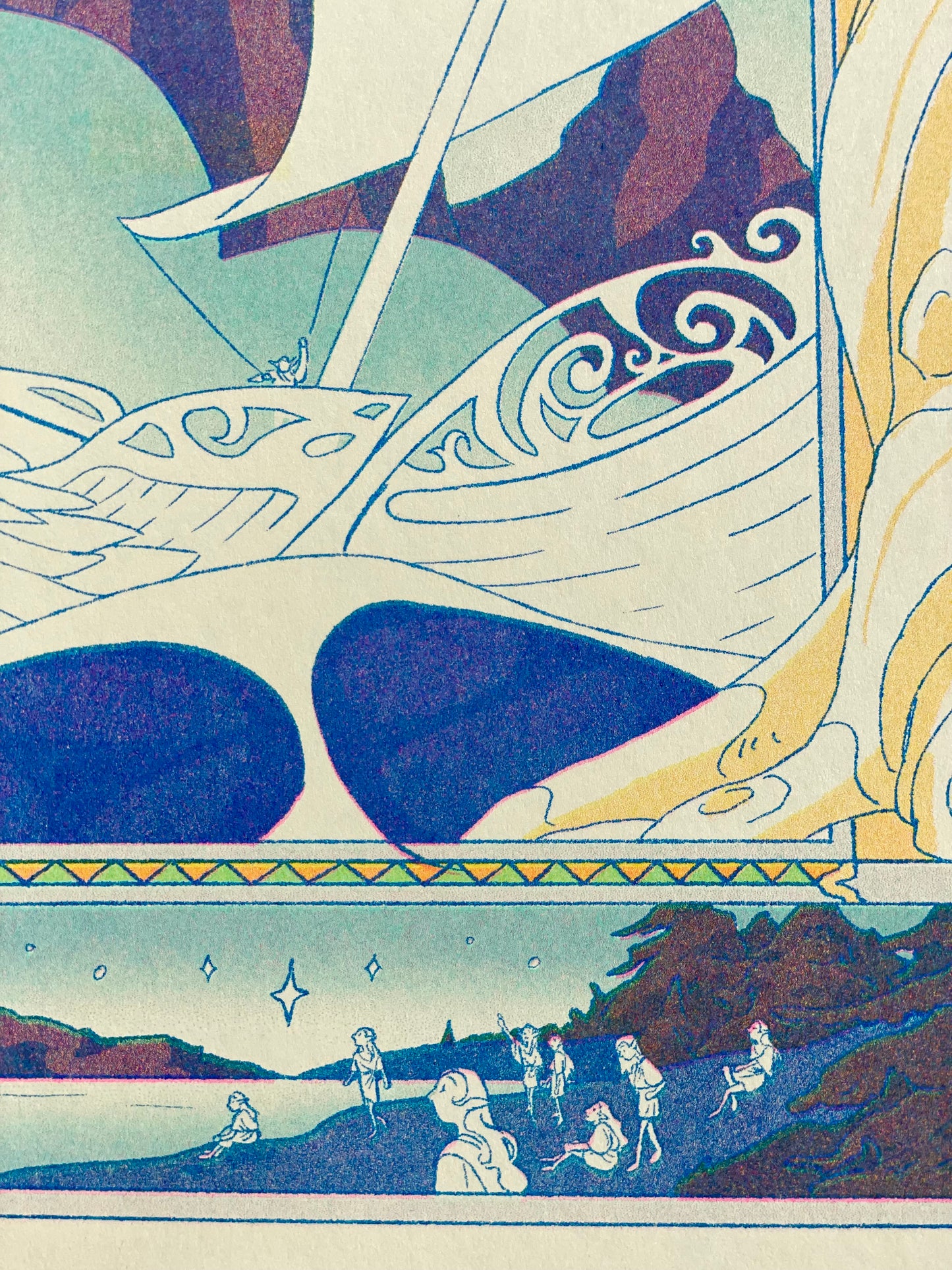Silmarillion Riso Print