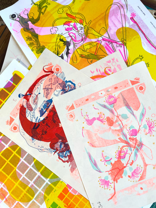 Mystery Riso Misprints (x3)