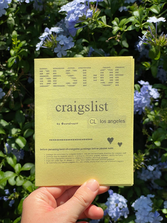 Craigslist Zine