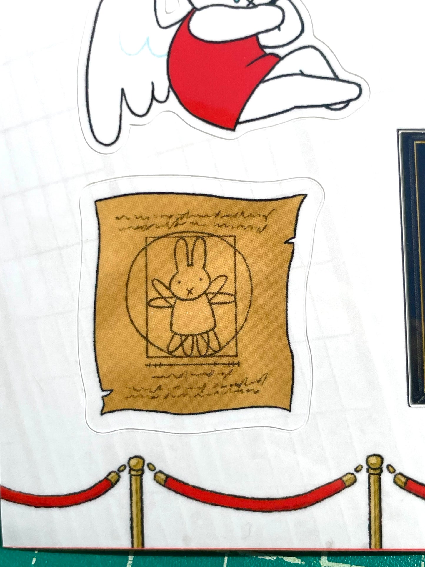 Art History Miffy Sticker Sheet