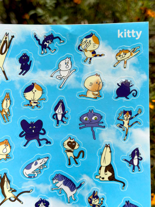 Kitty Sticker Sheet